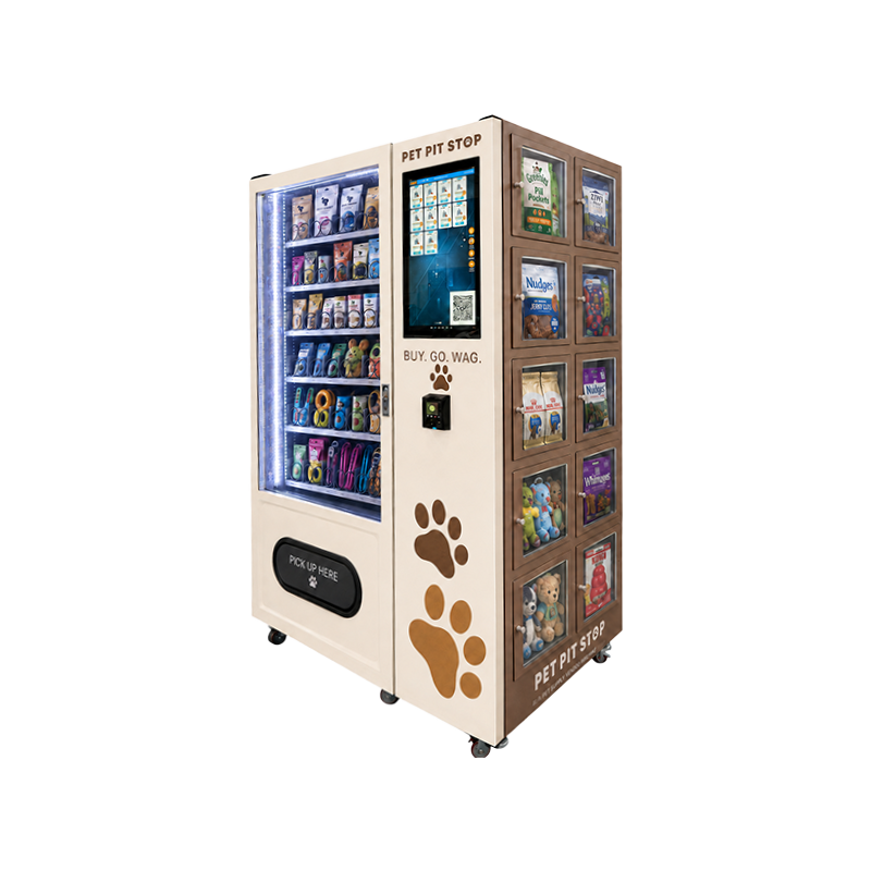 wm22-w smart pet supplies vending machine exterior